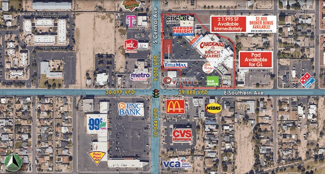 More details for 5833 S Central Ave, Phoenix, AZ - Retail for Lease