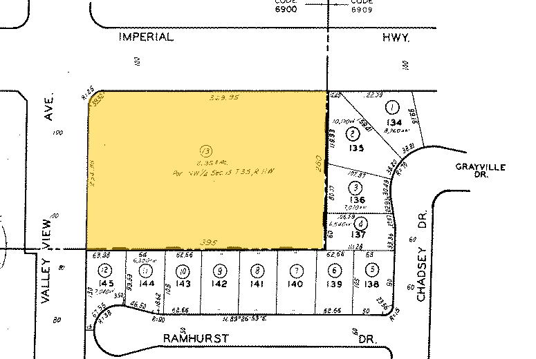 14210 Imperial Hwy, La Mirada, CA à louer - Plan cadastral - Image 2 de 3