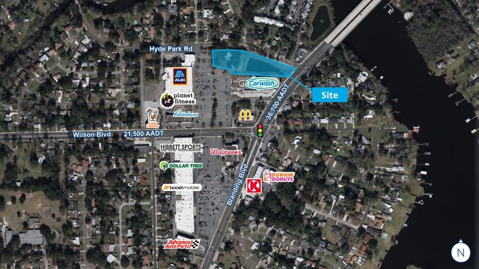 3504 Blanding Blvd, Jacksonville, FL for sale - Aerial - Image 1 of 2