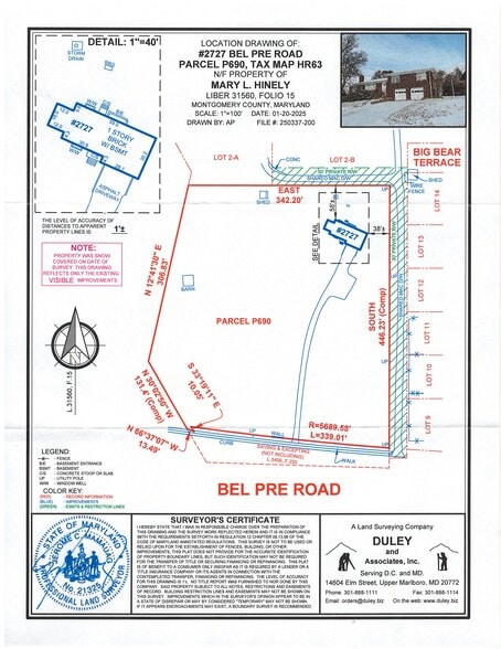 2727 Bel Pre Rd, Silver Spring, MD à vendre - Autre - Image 1 de 10