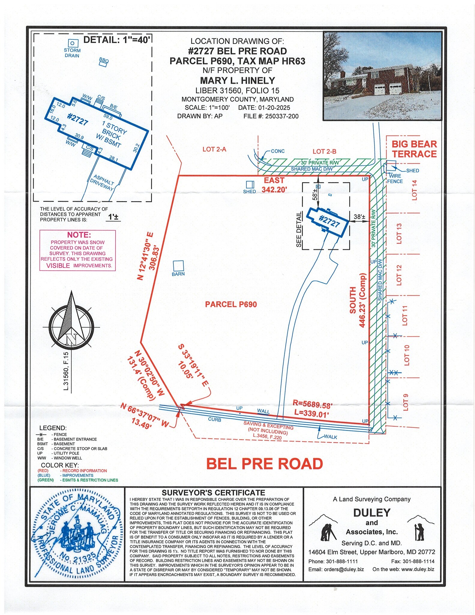 2727 Bel Pre Rd, Silver Spring, MD à vendre Autre- Image 1 de 11