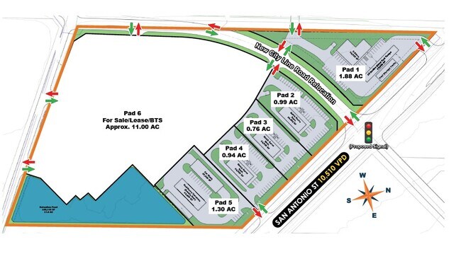 More details for 2100 W San Antonio St, Lockhart, TX - Land for Lease