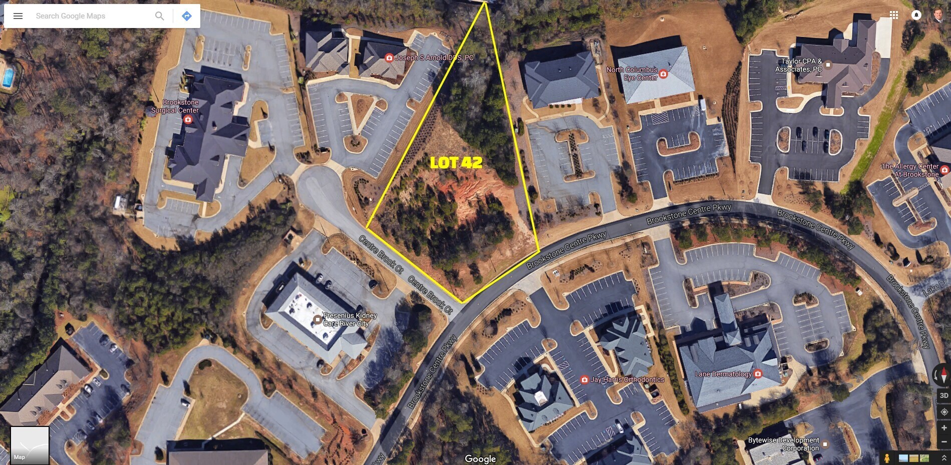 2503 Brookstone Centre Pky, Columbus, GA à vendre Plan cadastral- Image 1 de 12