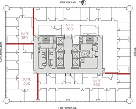 11100 Santa Monica Blvd, Los Angeles, CA à louer Plan d’étage- Image 1 de 1