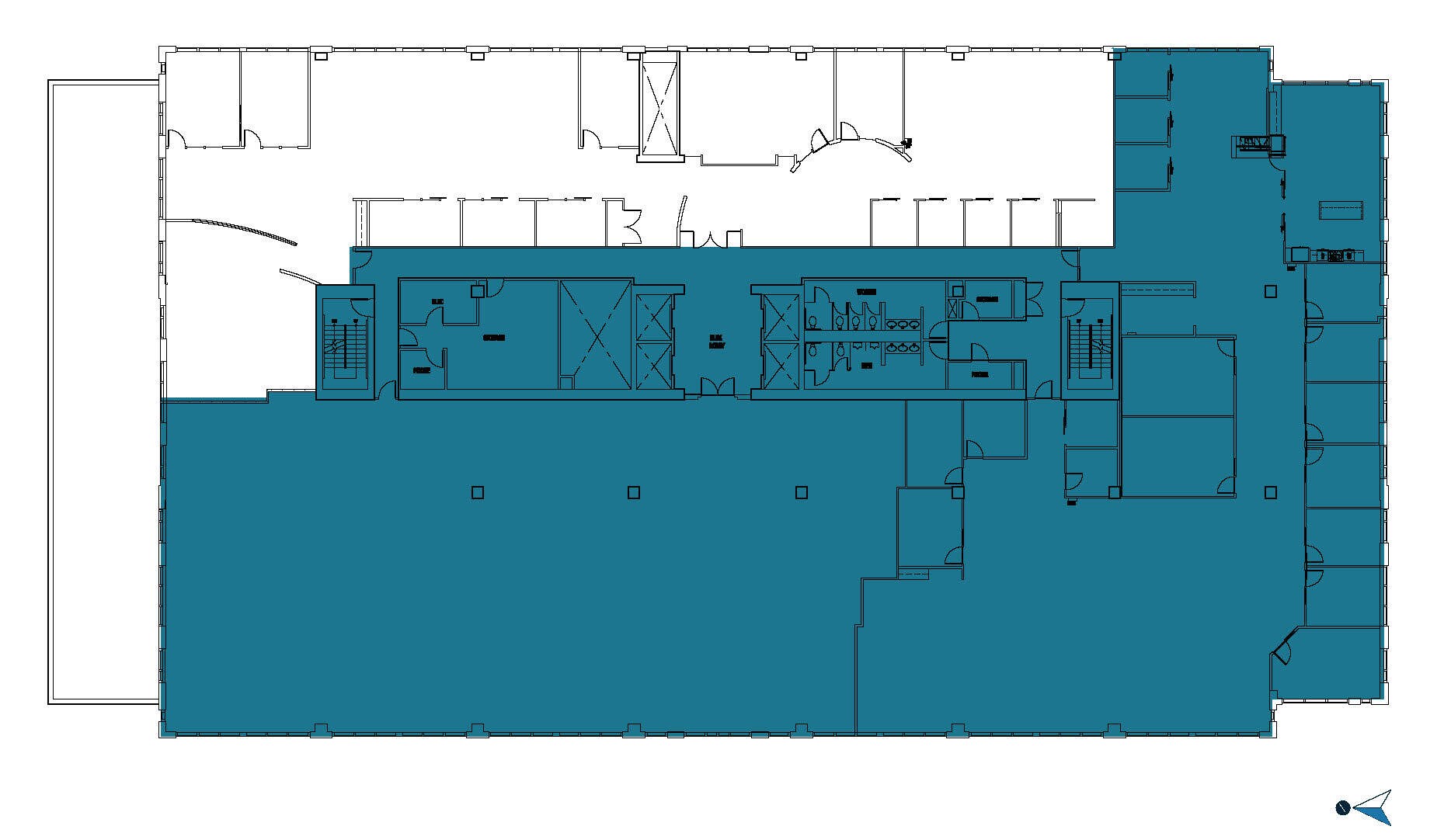 1001-1011 Western Ave, Seattle, WA à louer Plan d’étage- Image 1 de 1