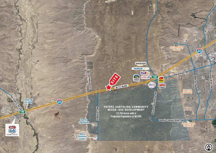 I-40 & Lost Horizon NEQ Rd, Albuquerque, NM for sale - Building Photo - Image 2 of 2