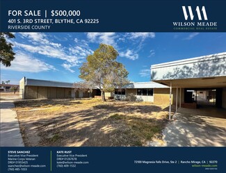 Plus de détails pour 401 S 3rd St, Blythe, CA - Spécialité à vendre