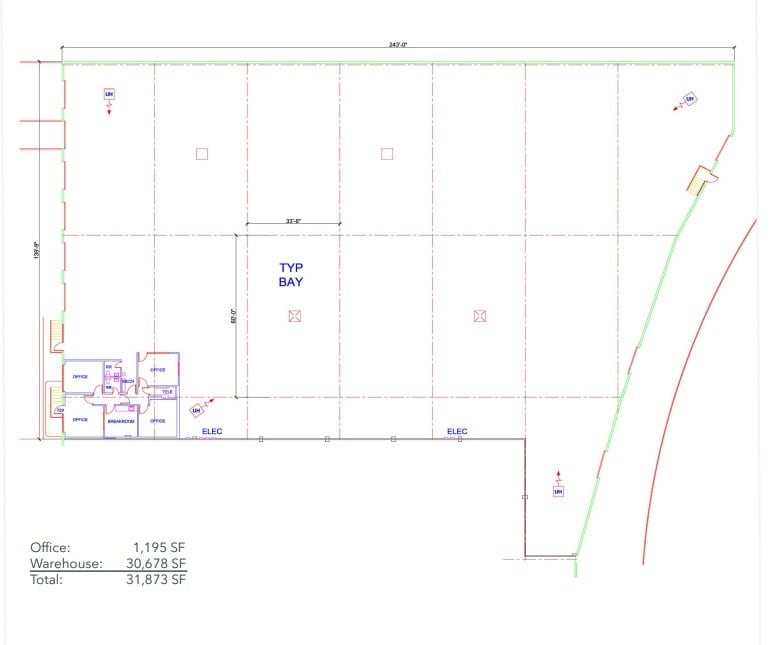 4653 Leston St, Dallas, TX à louer Plan de site- Image 1 de 1