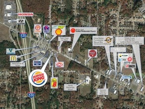 7820 Sheridan Rd, White Hall, AR - AERIAL  map view