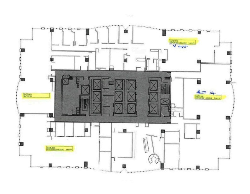 1800 Av McGill College, Montréal, QC for lease Floor Plan- Image 1 of 1