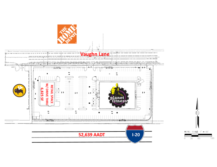 289 Vaughn Ln, Pell City, AL à louer - Plan de site - Image 2 de 2