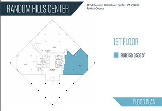 11351 Random Hills Rd, Fairfax, VA à louer Plan d  tage- Image 1 de 1