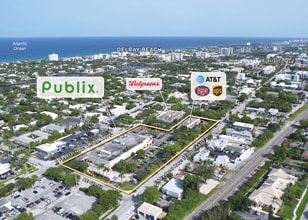 555 NE 5th Ave, Delray Beach, FL - AERIAL  map view