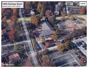9650 Santiago Rd, Columbia, MD - Aerial  map view