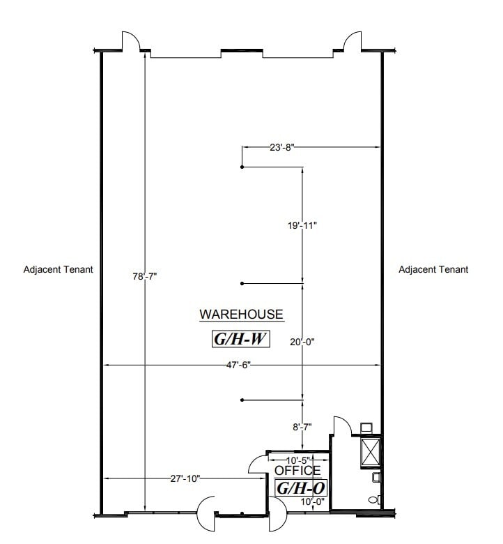 970 Garcia Ave, Pittsburg, CA for lease Floor Plan- Image 1 of 1