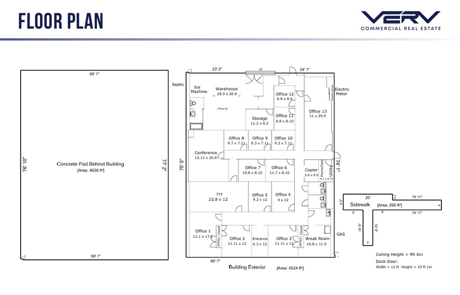 200 Unionville Indian Trail Rd, Indian Trail, NC à vendre - Plan d’étage - Image 2 de 10