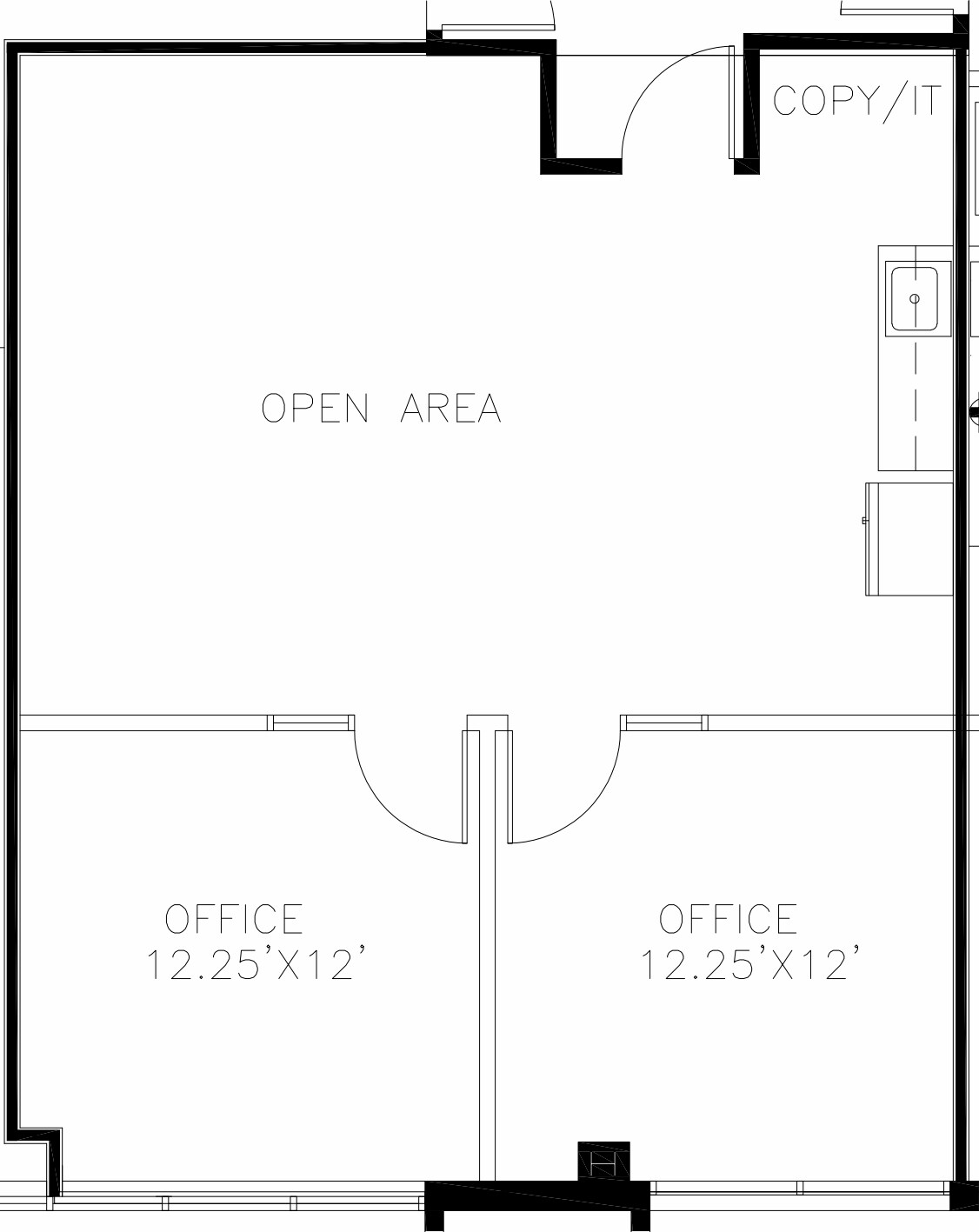 3480 Vine St, Riverside, CA à louer Plan d’étage- Image 1 de 1