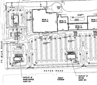 Plus de détails pour Hayes Rd, Macomb Township, MI - Local commercial à louer