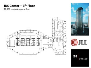 80 S 8th St, Minneapolis, MN à louer Plan d’étage- Image 1 de 1