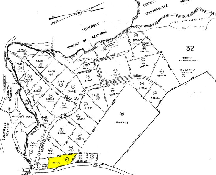 1201 Mount Kemble Ave, Morristown, NJ à louer - Plan cadastral - Image 2 de 15