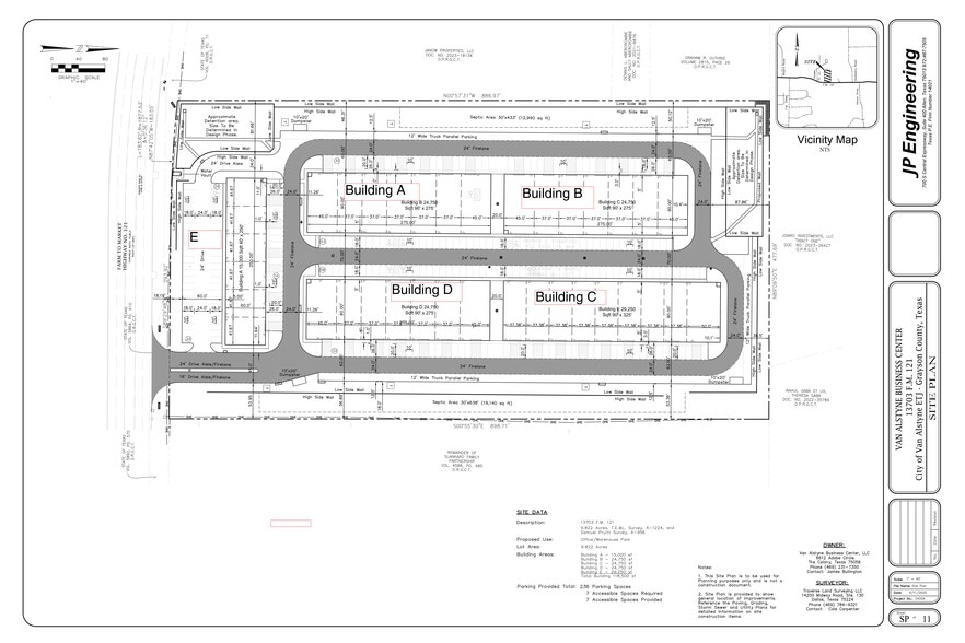 13703 FM 121, Van Alstyne, TX à vendre - Plan de site - Image 3 de 3
