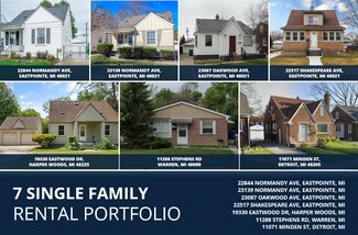 Plus de détails pour 7 Single Family Rental Portfolio – Multi-résidentiel à vendre, Eastpointe, MI