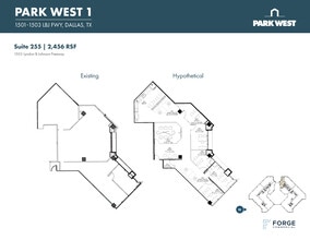 1501-1507 Lyndon B Johnson Fwy, Dallas, TX à louer Plan d’étage- Image 1 de 1