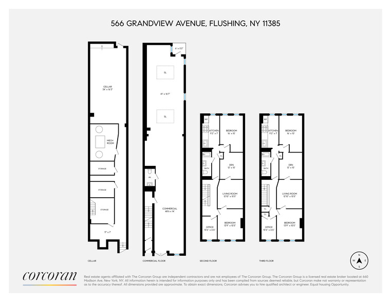 566 Grandview Ave, Ridgewood, NY à vendre - Plan d  tage - Image 3 de 11