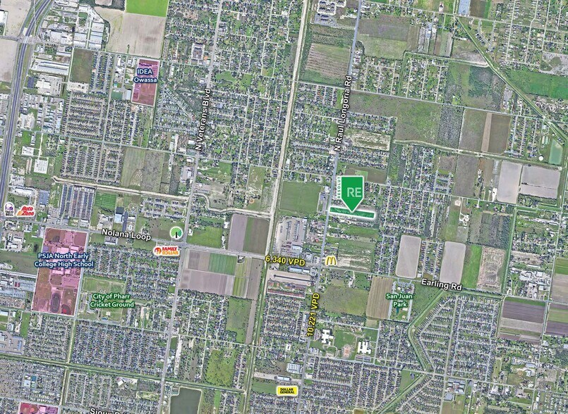 4207 N Raul Longoria Rd, San Juan, TX à vendre - Photo du bâtiment - Image 1 de 4