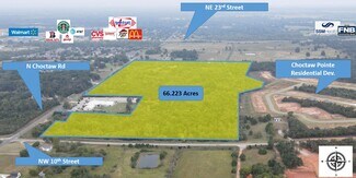 Plus de détails pour 1530 Choctaw Rd, Choctaw, OK - Terrain à vendre