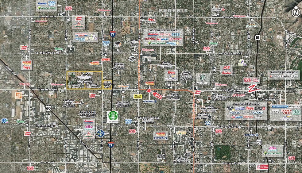 1625 W Camelback Rd, Phoenix, AZ for sale - Building Photo - Image 2 of 2