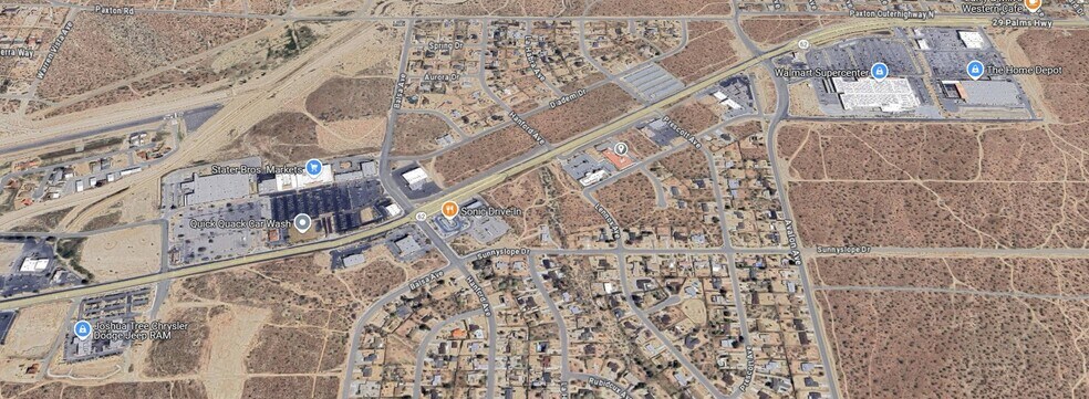 58325 Twentynine Palms Hwy, Yucca Valley, CA à louer - Photo du bâtiment - Image 2 de 6