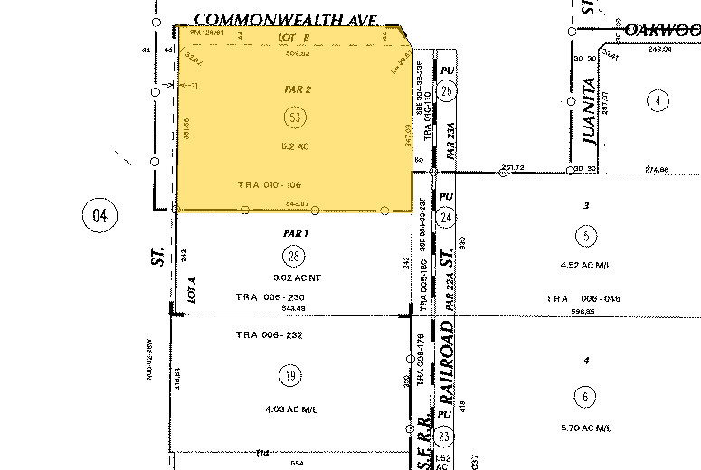 N State St, San Jacinto, CA for sale - Plat Map - Image 2 of 2