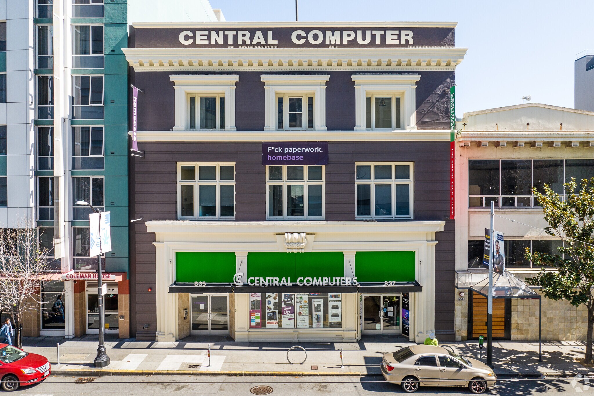 835-837 Howard St, San Francisco, CA à louer Photo du bâtiment- Image 1 de 9