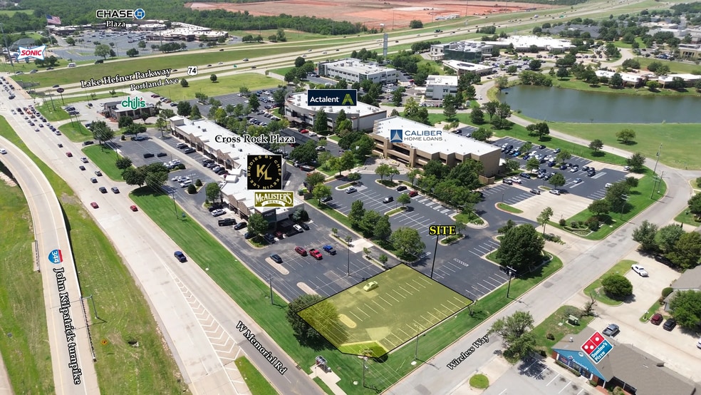 W Memorial Rd & Lake Hefner Pkwy, Oklahoma City, OK for lease - Primary Photo - Image 1 of 3