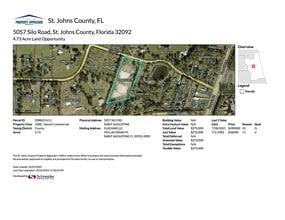 5057 Silo Rd, Saint Augustine, FL - AERIAL  map view