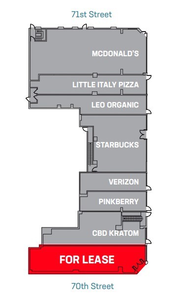 2039 Broadway, New York, NY à louer Plan de site- Image 1 de 2