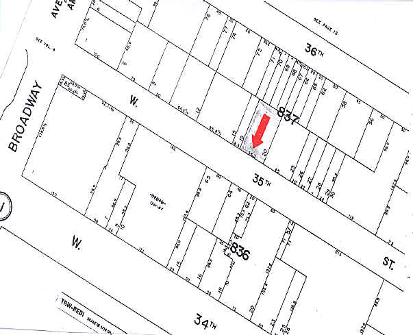 35 W 35th St, New York, NY à louer - Plan cadastral - Image 2 de 15