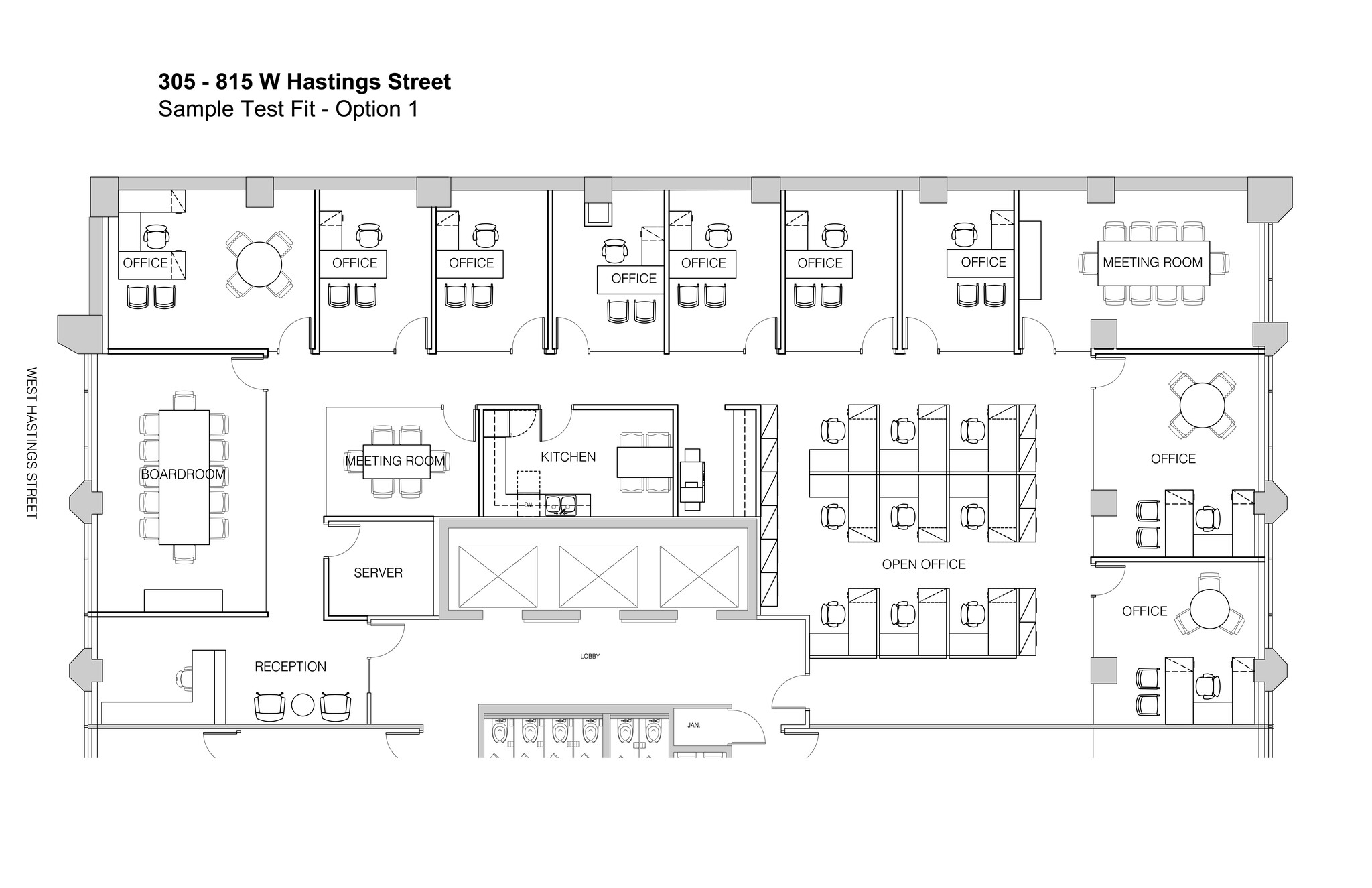 815 W Hastings St, Vancouver, BC for lease Site Plan- Image 1 of 5