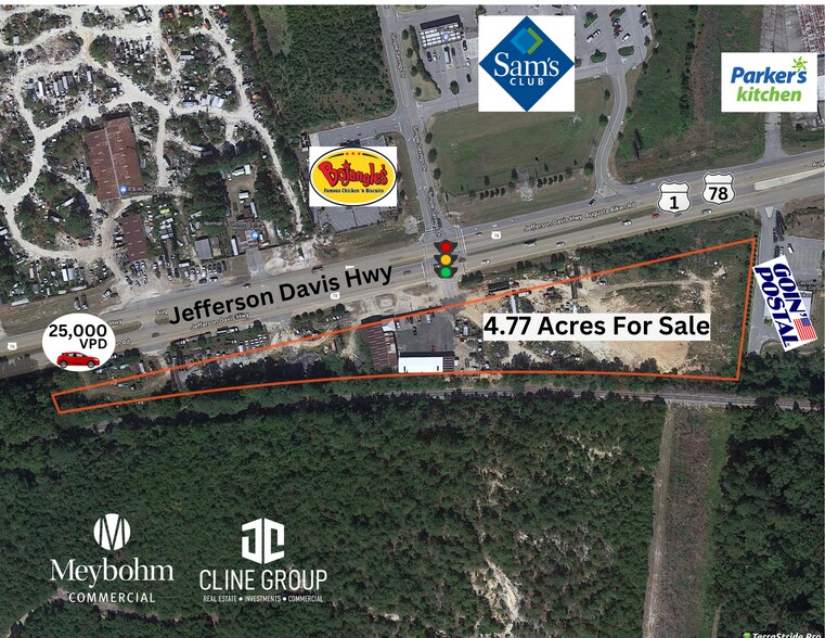 233 Jefferson Davis Hwy, Aiken, SC à vendre - Photo du bâtiment - Image 2 de 17
