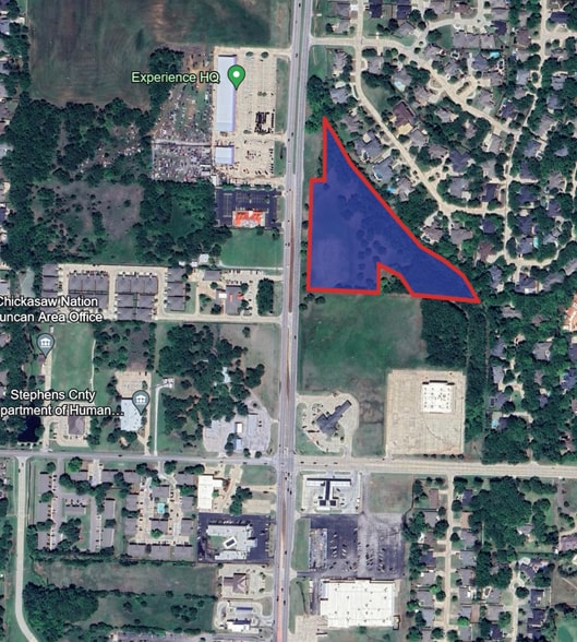 2704 N N St, Duncan, OK for sale - Aerial - Image 2 of 4