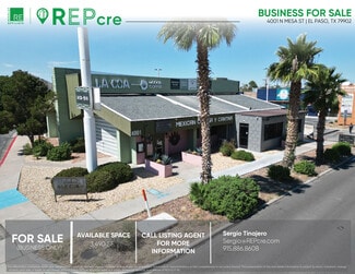 More details for 4001 N Mesa St, El Paso, TX - Retail for Sale