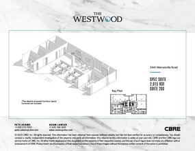 2441 Warrenville Rd, Lisle, IL à louer Plan d  tage- Image 2 de 2