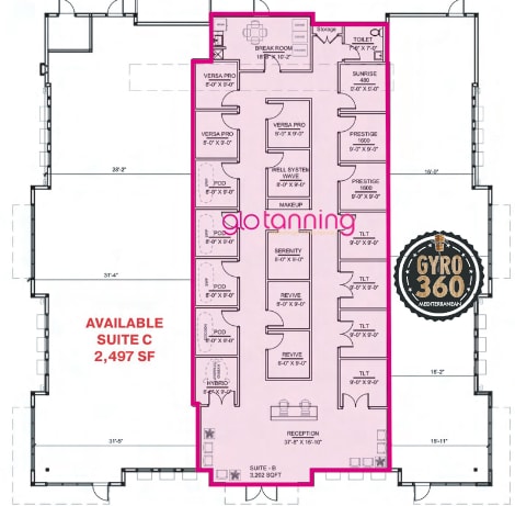 1637 Keller Pky, Keller, TX à louer - Plan d’étage - Image 2 de 4