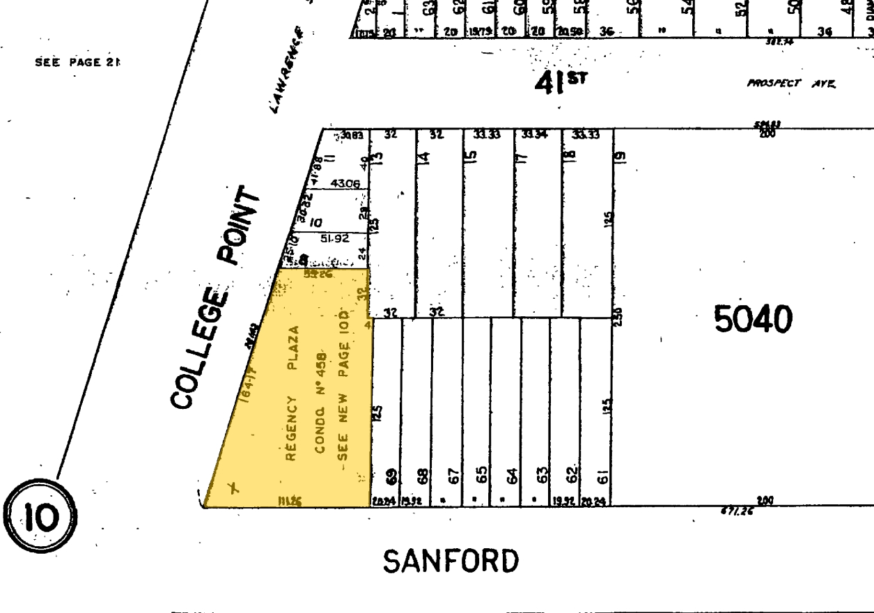 13203 Sanford Ave, Flushing, NY à vendre Plan cadastral- Image 1 de 1