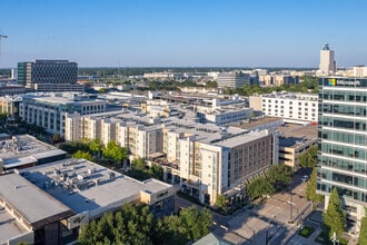 12808 Queensbury Ln, Houston, TX - AERIAL  map view - Image1