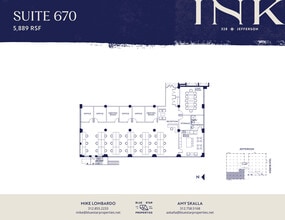 328 S Jefferson St, Chicago, IL à louer Plan d’étage- Image 1 de 1