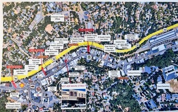 437-439 Main St, Placerville, CA - Aérien Vue de la carte
