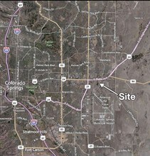 6335 E Platte Ave, Colorado Springs, CO - Aerial  map view