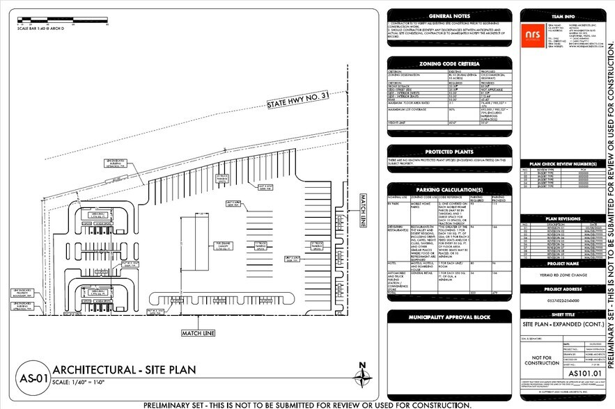 0 Yermo Rd, Yermo, CA à vendre - Plan de site - Image 3 de 10